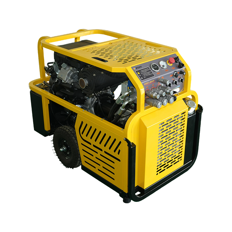 35HP HighFlow přenosná hydraulická pohonná jednotka (HPU)