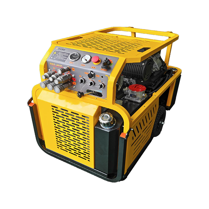 35HP HighFlow přenosná hydraulická pohonná jednotka (HPU)