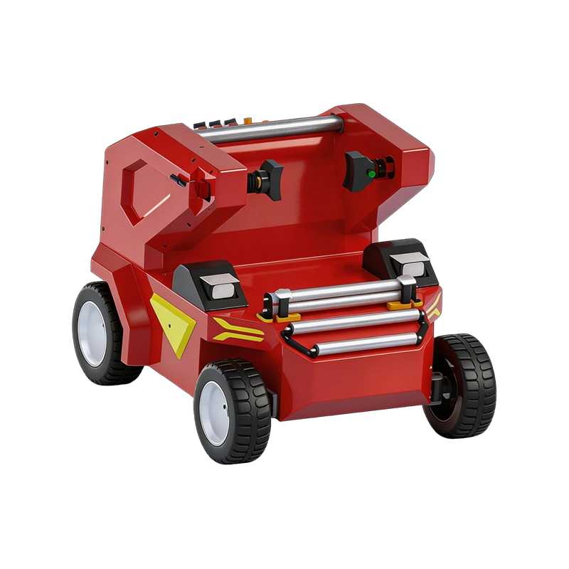 Automatický robot na rolování hadic
